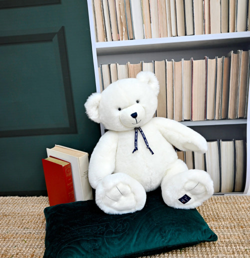 The Mailou Bear Powder White 35cm Mailou Tradition France -502485