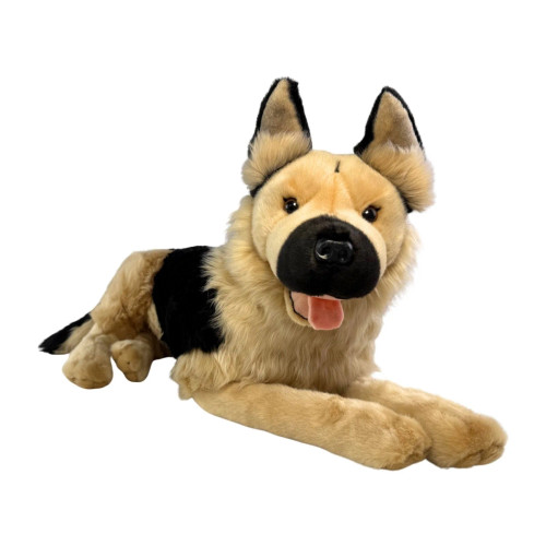 German Shepherd Plush Dog Toy, with Pocket, Apollo Huge 62cm - 564888