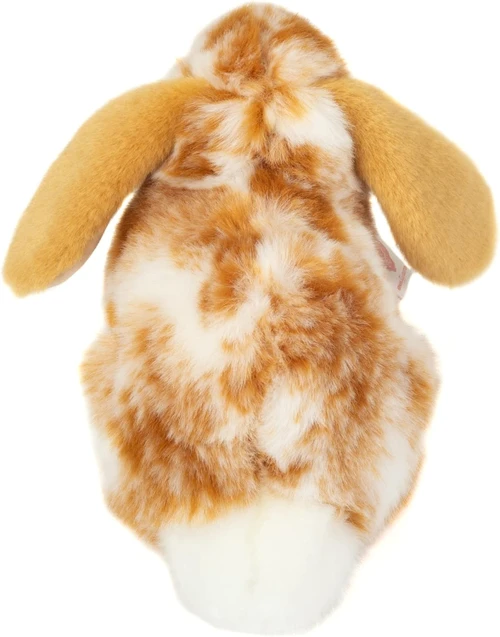 Ginger Brown and White Ram Bunny Rabbit, Hermann Teddy, 23cm - 937302