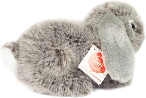 Grey Lop Earred, Ram Bunny Rabbit, Hermann Teddy, 18cm - 937289