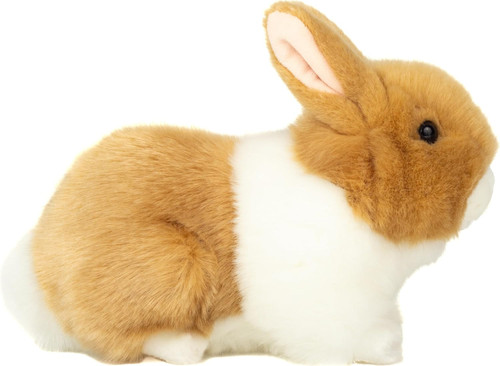 Beige and White Bunny Rabbit, Hermann Teddy, 23cm - 937364