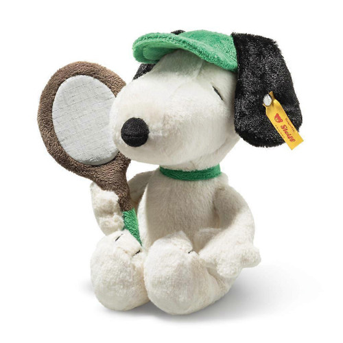 Steiff Snoopy Tennis Soft Cuddly Friends, 22cm  - 024832