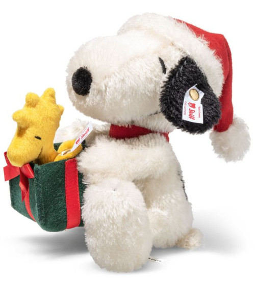 Christmas Snoopy with Woodstock 16cm Steiff 356414