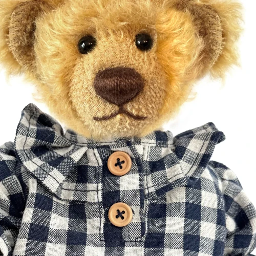 Face Detail Liese Hansen Clemens Limited Edition Mohair Bear Collectable 25cm