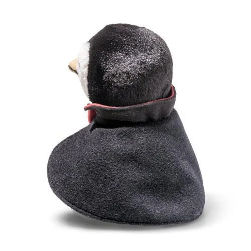 Side View Nibble Vampire Penguin Soft Toy Steiff 15cm 056604