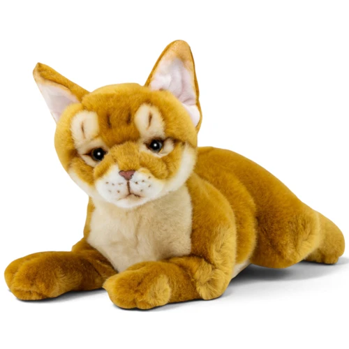 Abyssinian Cat Plush Toy Carl Dick Germany 30cm 037220