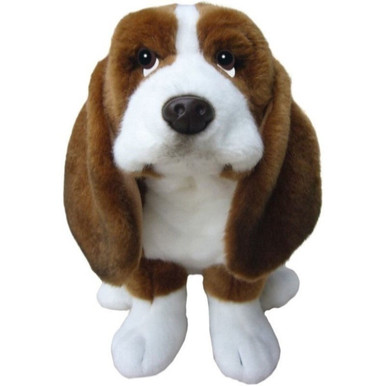 basset hound plush stuffed dog