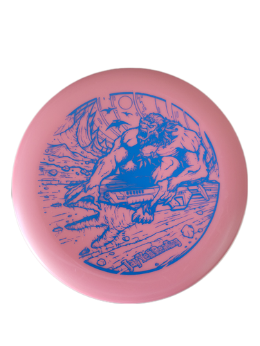 Custom Disc Golf Products — Jay Yeti Reading (green moon)