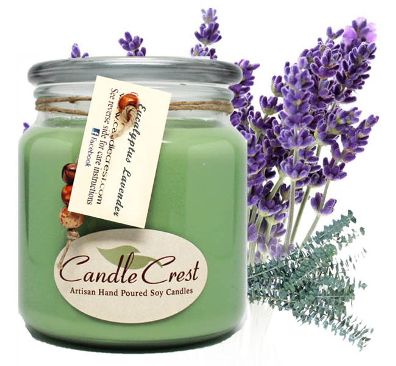 Eucalyptus Lavender Soy Candle - Soyfire Candle