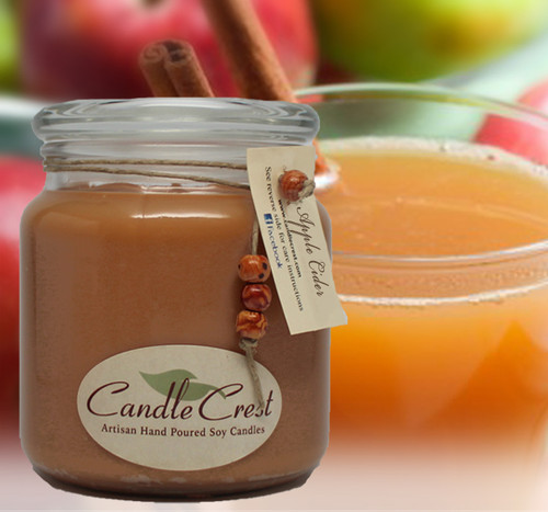 A wonderful blend of apple cider, cinnamon, and nutmeg that will warm the cockles of your heart. A wonderful blend of apple cider, cinnamon, and nutmeg that will warm the cockles of your heart.