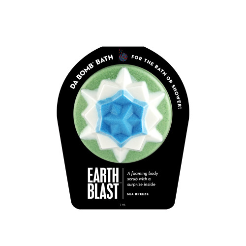 A foaming sea breeze body scrub with a fun surprise inside
7 oz.
Head over to your nearest tub and get ready to have a blast! Crumble one of these fun, fragrant body scrubs under running water and watch the foaming action begin. As this fragrant, bubbly scrub dissolves, you’ll find a fun surprise inside.
Money from the sale of every Earth Blast goes to organizations that make the world a better place.
Perfect for adults and kids alike. (Everyone loves surprises.) Use one Blast per bath or shower.
Warning: Not edible. Keep out of eyes and mouth. In rare cases, skin irritation may occur. Always test product on a small area of skin before initial use and avoid use if skin has been exposed to harsh chemicals, such as chlorine. This product might make your tub slippery, so be careful.
Phthalate-free, Paraben-free, SLS-free, Gluten-free
Handmade in the USA.
Packaging made from recycled materials. Please recycle. A foaming sea breeze body scrub with a fun surprise inside
7 oz.
Head over to your nearest tub and get ready to have a blast! Crumble one of these fun, fragrant body scrubs under running water and watch the foaming action begin. As this fragrant, bubbly scrub dissolves, you’ll find a fun surprise inside.
Money from the sale of every Earth Blast goes to organizations that make the world a better place.
Perfect for adults and kids alike. (Everyone loves surprises.) Use one Blast per bath or shower.
Warning: Not edible. Keep out of eyes and mouth. In rare cases, skin irritation may occur. Always test product on a small area of skin before initial use and avoid use if skin has been exposed to harsh chemicals, such as chlorine. This product might make your tub slippery, so be careful.
Phthalate-free, Paraben-free, SLS-free, Gluten-free
Handmade in the USA.
Packaging made from recycled materials. Please recycle.