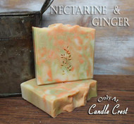 The perfect energizing way to start your day!

There is a good reason why our Nectarine & Ginger handmade soap typically sells out quick. It’s fragrance is so energizing, uplifting and all around, a incredible feel good fragrance.

Top Notes:  Nectarine, Mandarin, Peach, Yuzu, Lime
Mid Notes:  Lily, Lilac, Honeysuckle, Jasmine
Base Notes:  Sandalwood, Musk