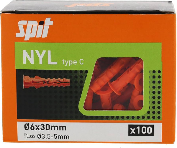 *WEB* TACO NYL 6 COLLARETA (100 UDS.)