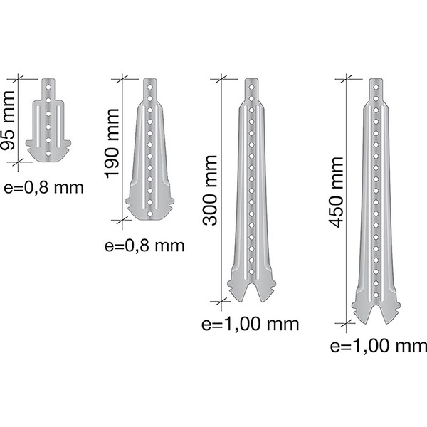Cuelgue Pladur P 11-21-31-41T-45