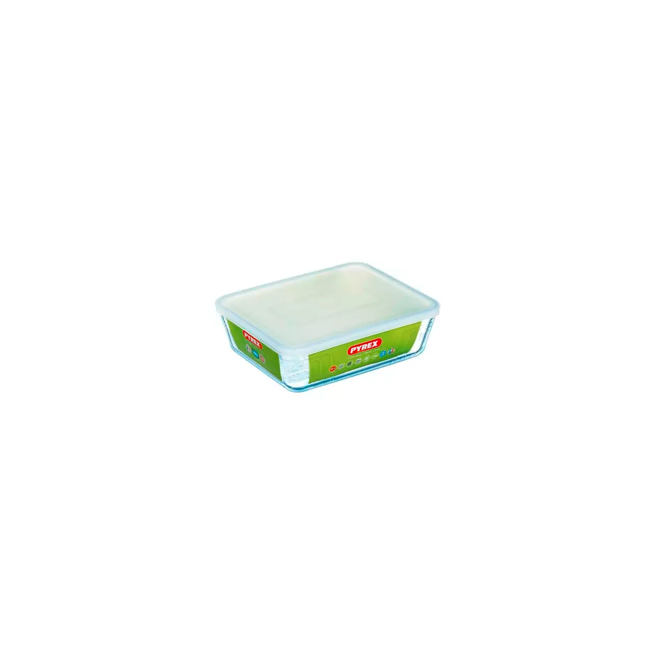 Pyrex Cook&Freez Auflaufform mit Deckel 27 x 22 x 9 cm 4 l