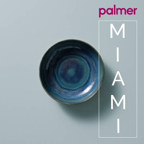 Palmer  Miami Schüssel 16 cm 51 cl Grünes Steingut 2 Stück Palmer  Miami Schüssel 16 cm 51 cl Grünes Steingut 2 Stück