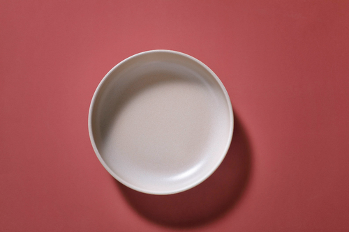 Palmer Plate Sandy Loam 22 cm Gray Stoneware 2 pcs.