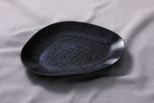 Maastricht Porselein Plate Tahiti 30 cm Black Porcelain 2 pcs. Maastricht Porselein Plate Tahiti 30 cm Black Porcelain 2 pcs.