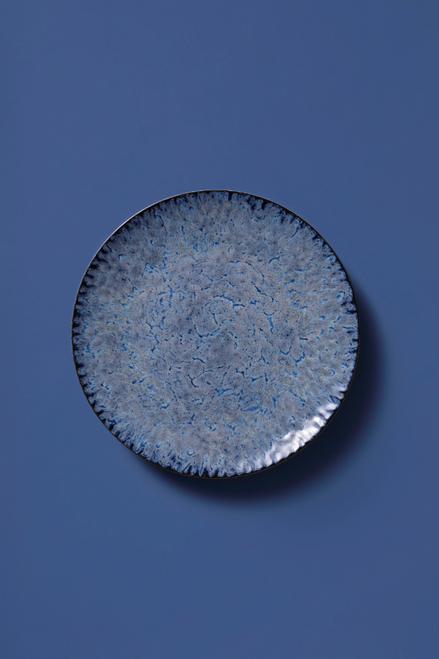 Palmer Plate Lester 27 cm Blue Black Stoneware 2 pcs.