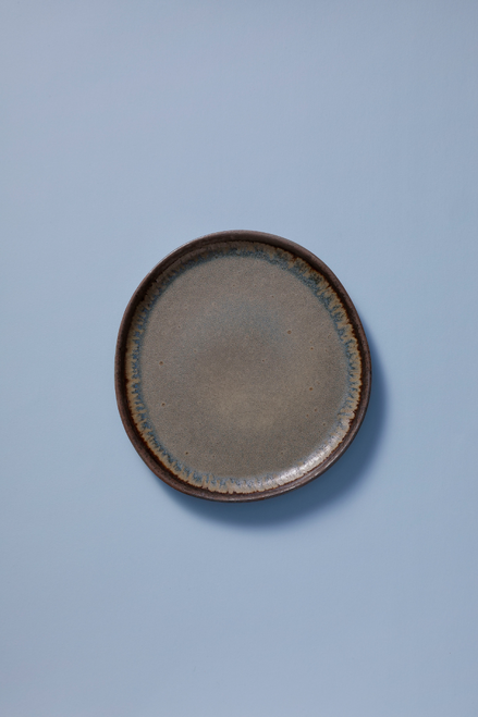 Palmer Plate David Mucky 22 cm Brown Stoneware 2 pcs.
