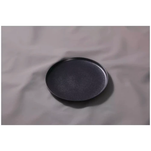 Maastricht Porselein  Universe Teller 19 cm Schwarzes Porzellan 2 Stück