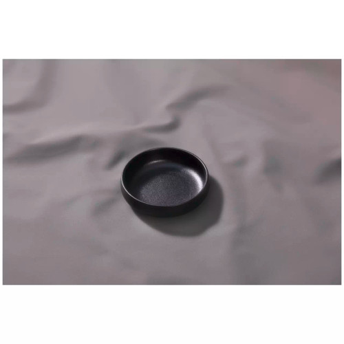 Maastricht Porselein Bowl Universe 11.5 cm 20 cl Black Porcelain 2 pcs.