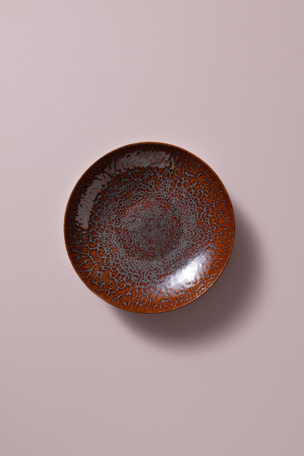 Palmer Plate deep coupe Magmatic 22 cm Brown Stoneware 2 pcs.