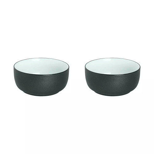 Maastricht Porselein  Cosmic Schüssel 11 cm 32 cl Schwarz Weiß Porzellan 6 Stück