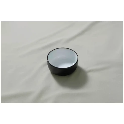 Maastricht Porselein  Cosmic Schüssel 11 cm 32 cl Schwarz Weiß Porzellan 6 Stück
