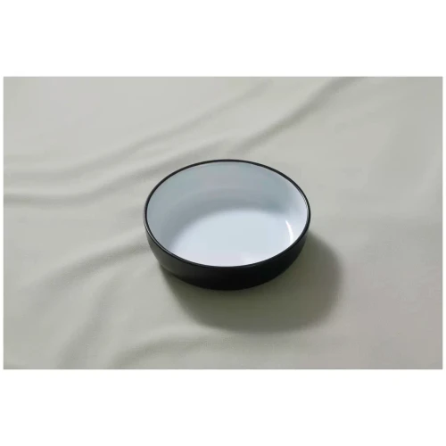 Maastricht Porselein  Cosmic Schüssel 16 cm 55 cl Schwarz Weiß Porzellan 2 Stück
