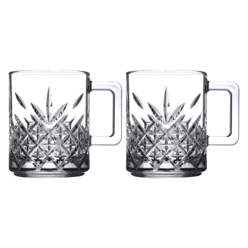 Pasabahce Theeglas Timeless 25 cl - Hardglas Transparant 2 stuks