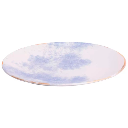 James Cooke  Clouded Charm Tasse 27 cl Blau Weiß Steingut 2 Stück