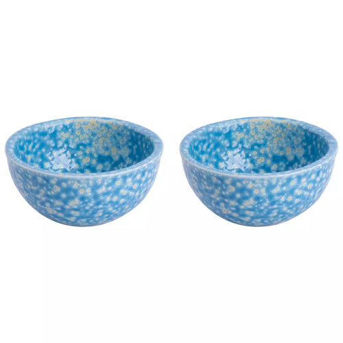 Colori Del Sud Cazorla Schale 8 cm Blau 2 Stück