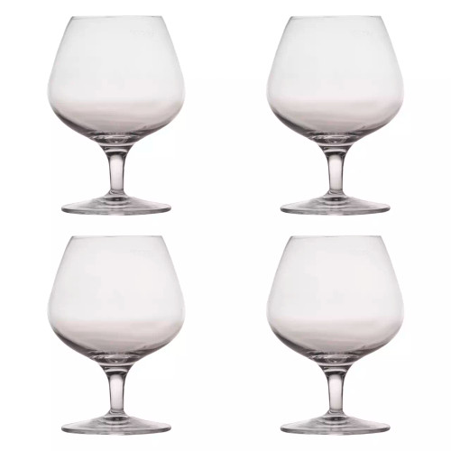 Luigi Bormioli Cognacglas Michelangelo Master 39.5 cl - Transparant 4 stuks