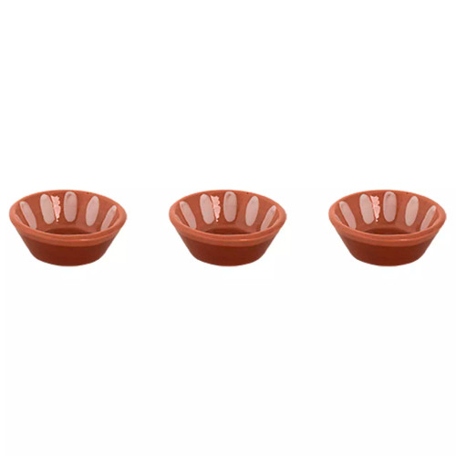 Colori Del Sud Mezquita Fleck Bowl 8 cm 6 cl Pink 3 pcs.