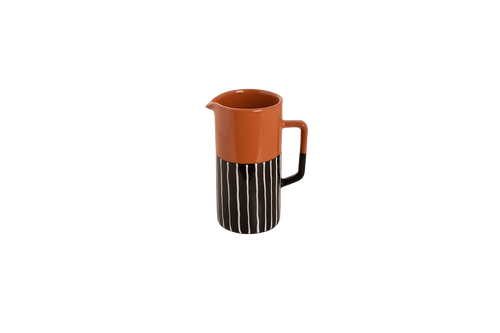 Colori Del Sud Jug Mezquita 1 l Brown Black White 1 piece