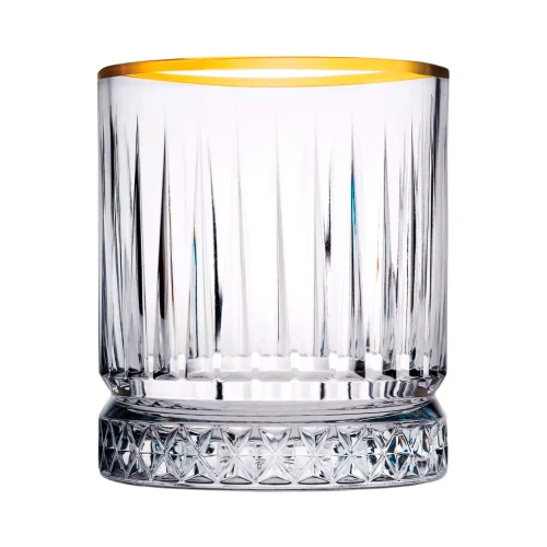 Pasabahce Tumbler Elysia 35.5 cl Transparent Gold 4 pieces