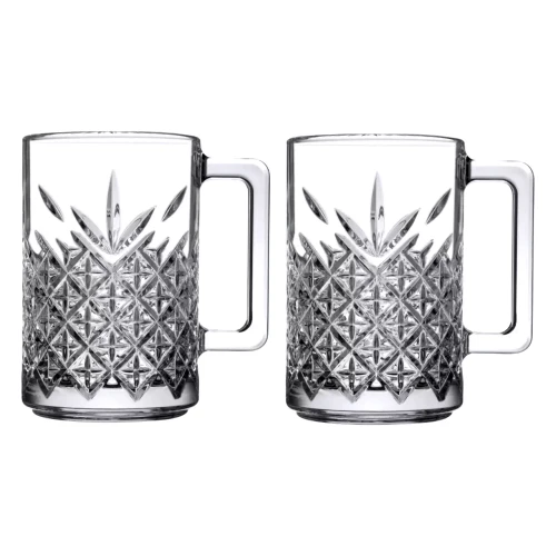 Pasabahce Theeglas Timeless 31 cl - Hardglas Transparant 2 stuks