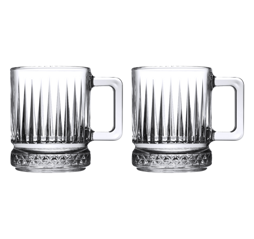 Pasabahce Theeglas Elysia 25 cl - Hardglas Transparant 2 stuks