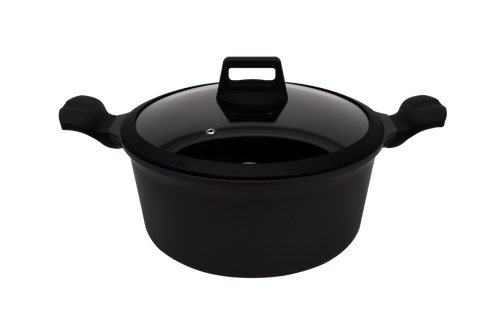 Mammoet Braadpan Vesuvio 28 cm 7 l Zwart Aluminium