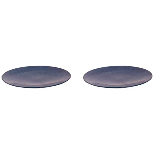 Palmer Bord Kiryu 27.5 cm Blauw Porselein 2 stuks