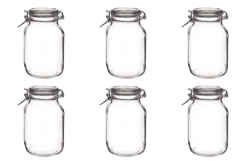 Rocco Bormioli Weckpot Fido 2 l 6 stuks