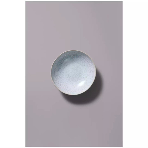 Palmer Plate deep Light Blue Sea 22 cm Blue White Stoneware 2 pcs.