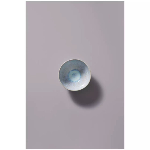 Palmer Bowl Light Blue Sea 15 cm 80 cl White Blue Stoneware 2 pcs.