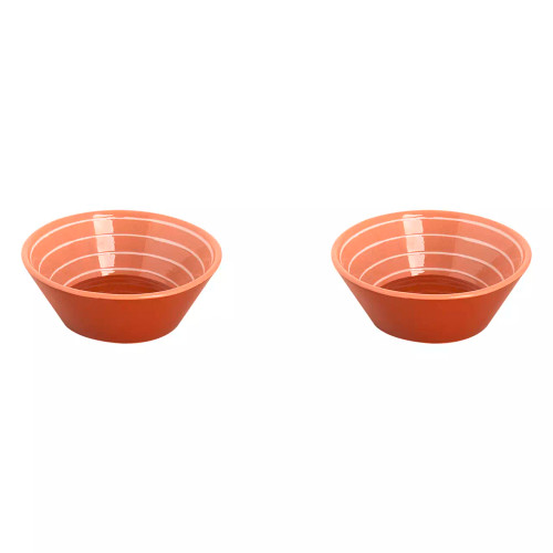 Colori Del Sud Mezquita Circle Bowl 15 cm 45 cl Pink 2 pcs.
