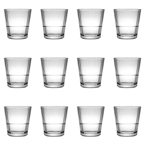 Pasabahce Water Glass Grande Sunray 39 cl 12 pieces