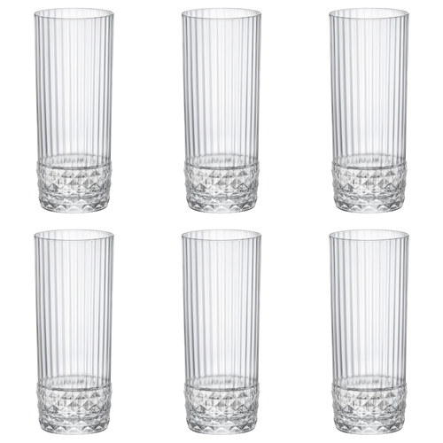Rocco Bormioli Longdrinkglas America'20s 40 cl 6 Stück