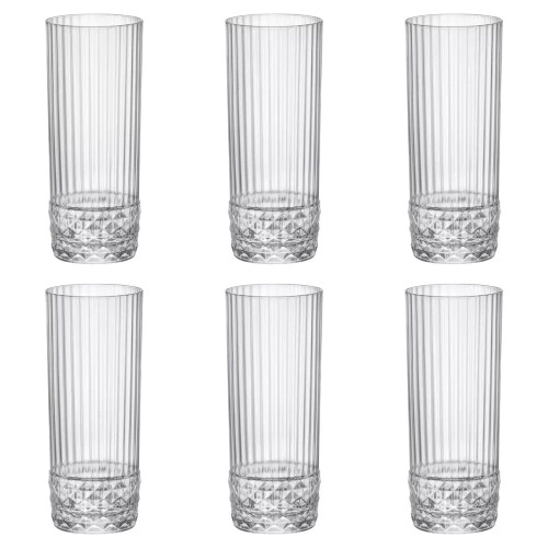Rocco Bormioli Longdrinkglas America'20s 40 cl 6 Stück
