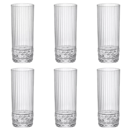 Rocco Bormioli Longdrinkglas America'20s 40 cl 6 Stück