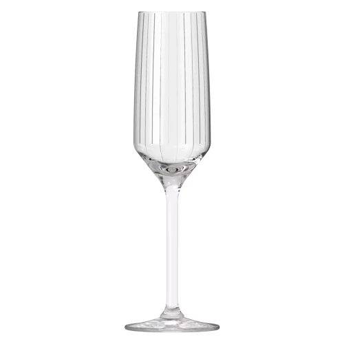 Royal Leerdam Champagne flûte Carré Optik 22,5 cl 6 Stück